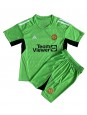 Manchester United Brankářské Domácí dres pro děti 2023-24 Krátký Rukáv (+ trenýrky)